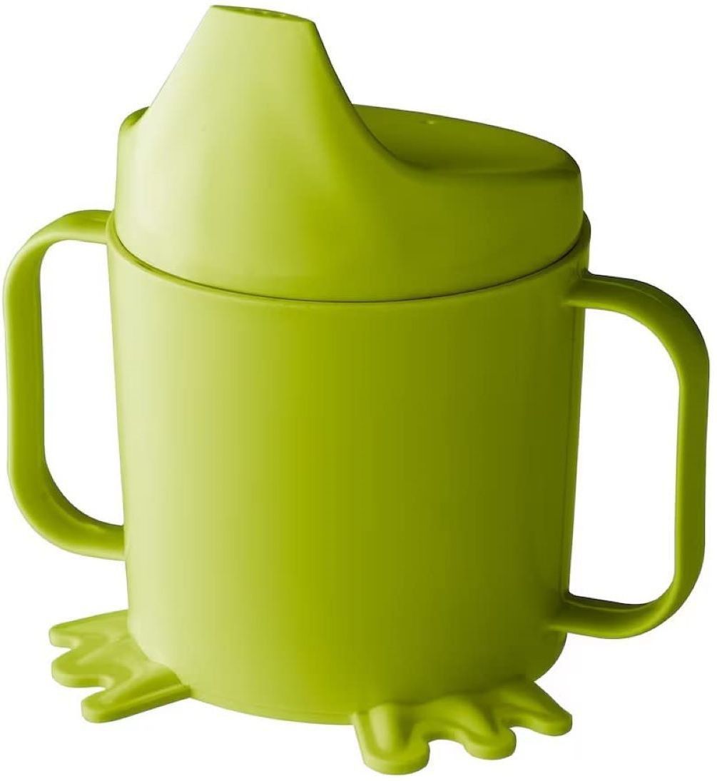 ikea Digital Shoppy Harmless Plastic Training Beaker (Green)-picture-18