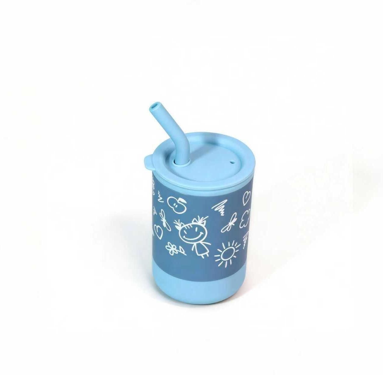 one and only Kids Silicone Sippy Cup 150 ml | Spill Proof | Ideal for water, milk & juice-picture-26