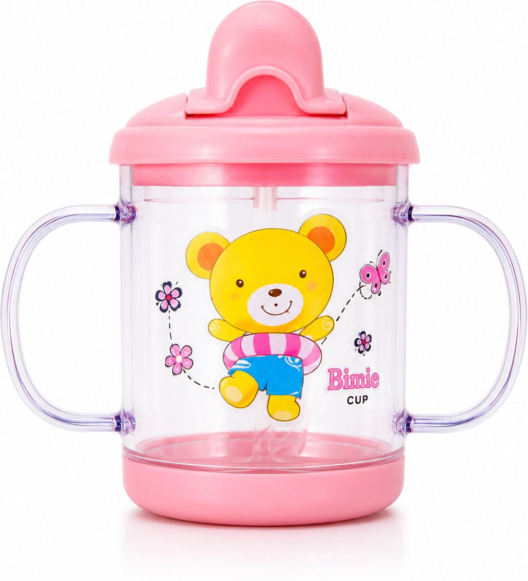 kidora traders Baby Training Sipper Cup with Soft Silicone Spout, 200ml-picture-27