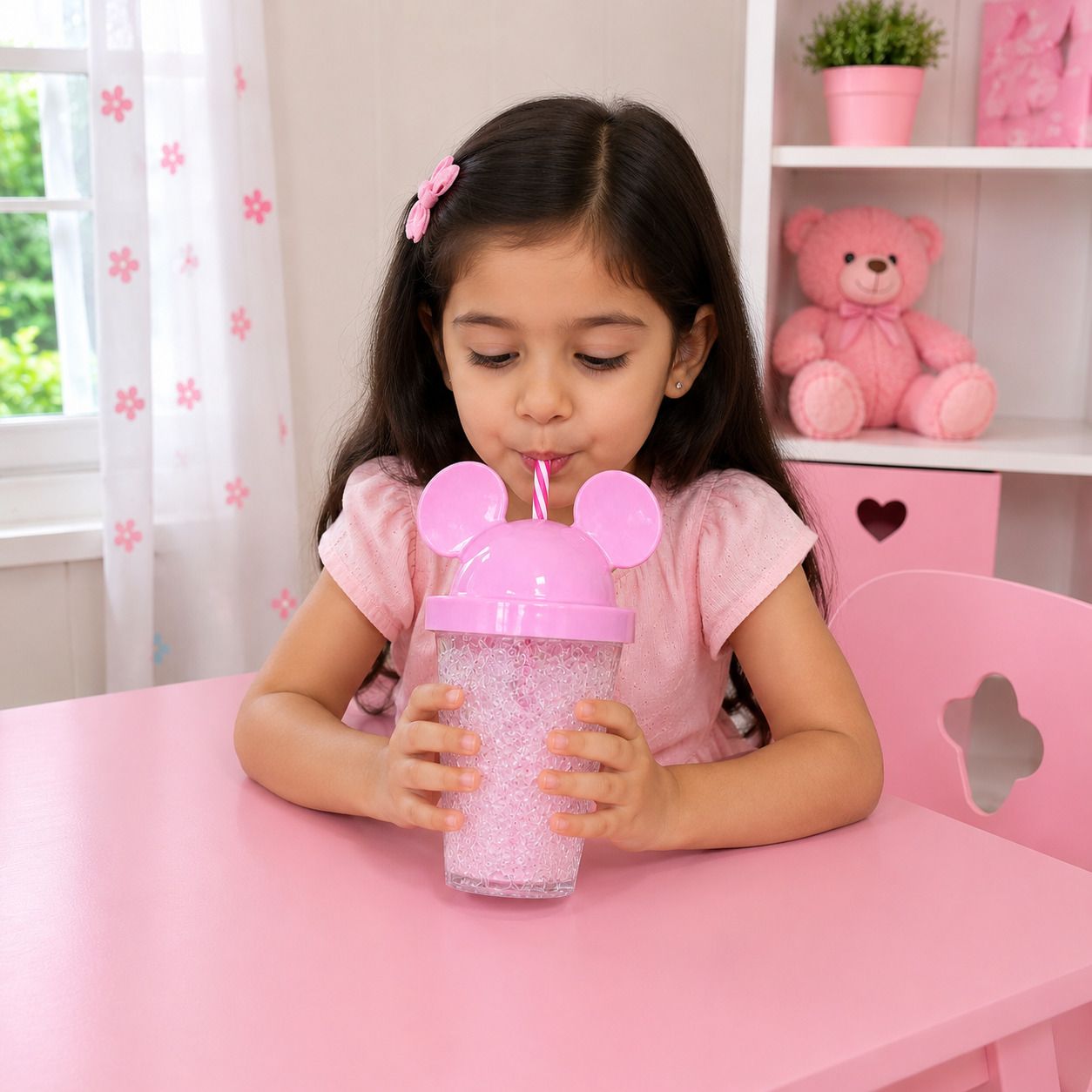 oure enterprise Kids Ice Gel Cooling Cup with Straw Lid-picture-40