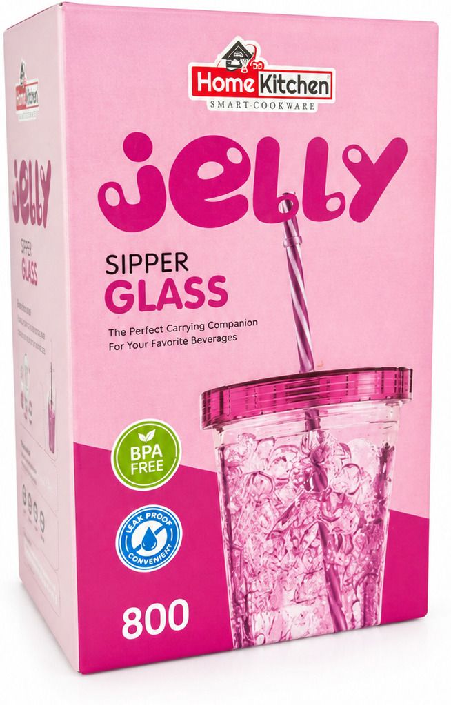 funbrella Jelly Crystal Sipper Tumbler 800ml-picture-10