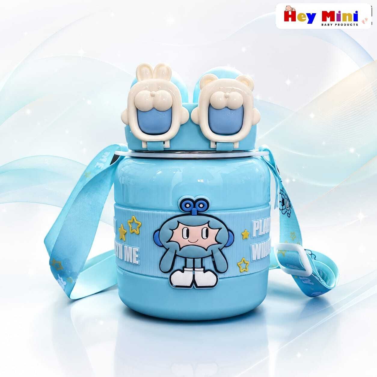 hey mini Premium Kids Sipper with Strap and Dual mode sip,800ml-picture-36
