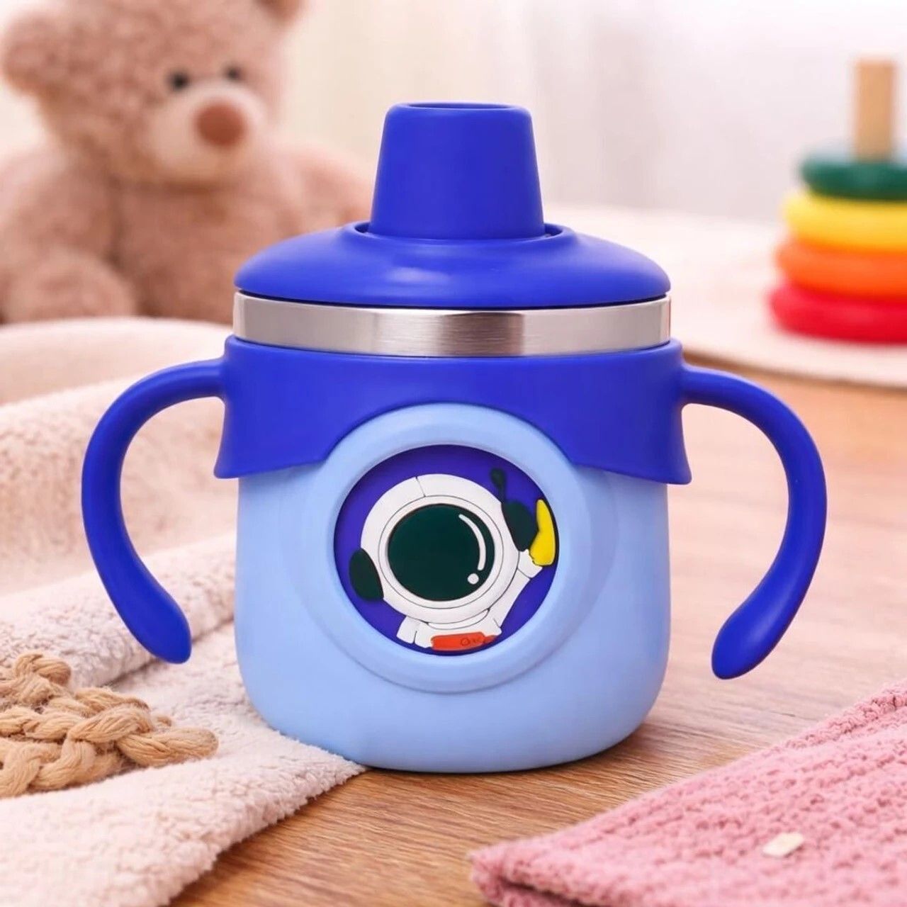 rkg Kids Insulated Sipper Bottle with Silicone Straw | Pack of 1-picture-45