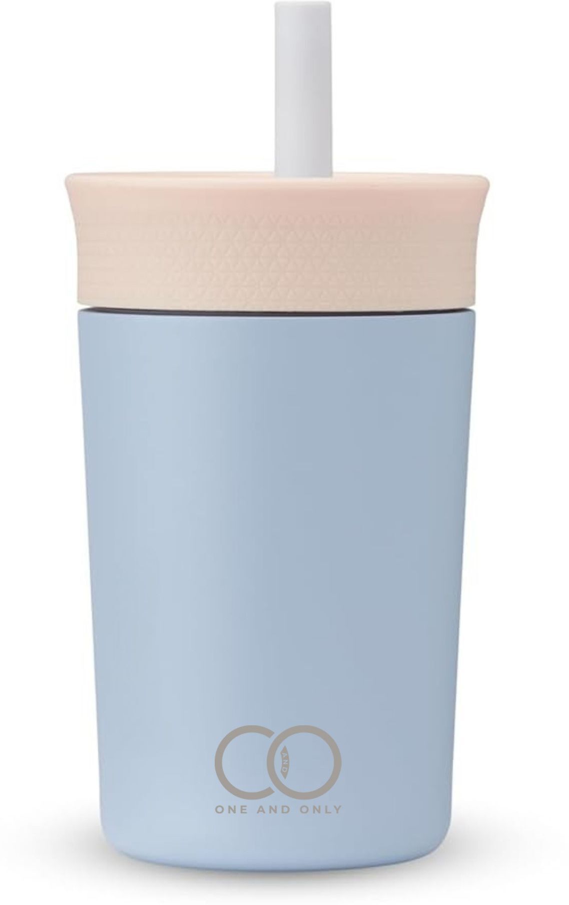 one and only Kids Tumbler with Silicon Straw Lid | Triple Layer Insulated Stainless Steel-picture-13
