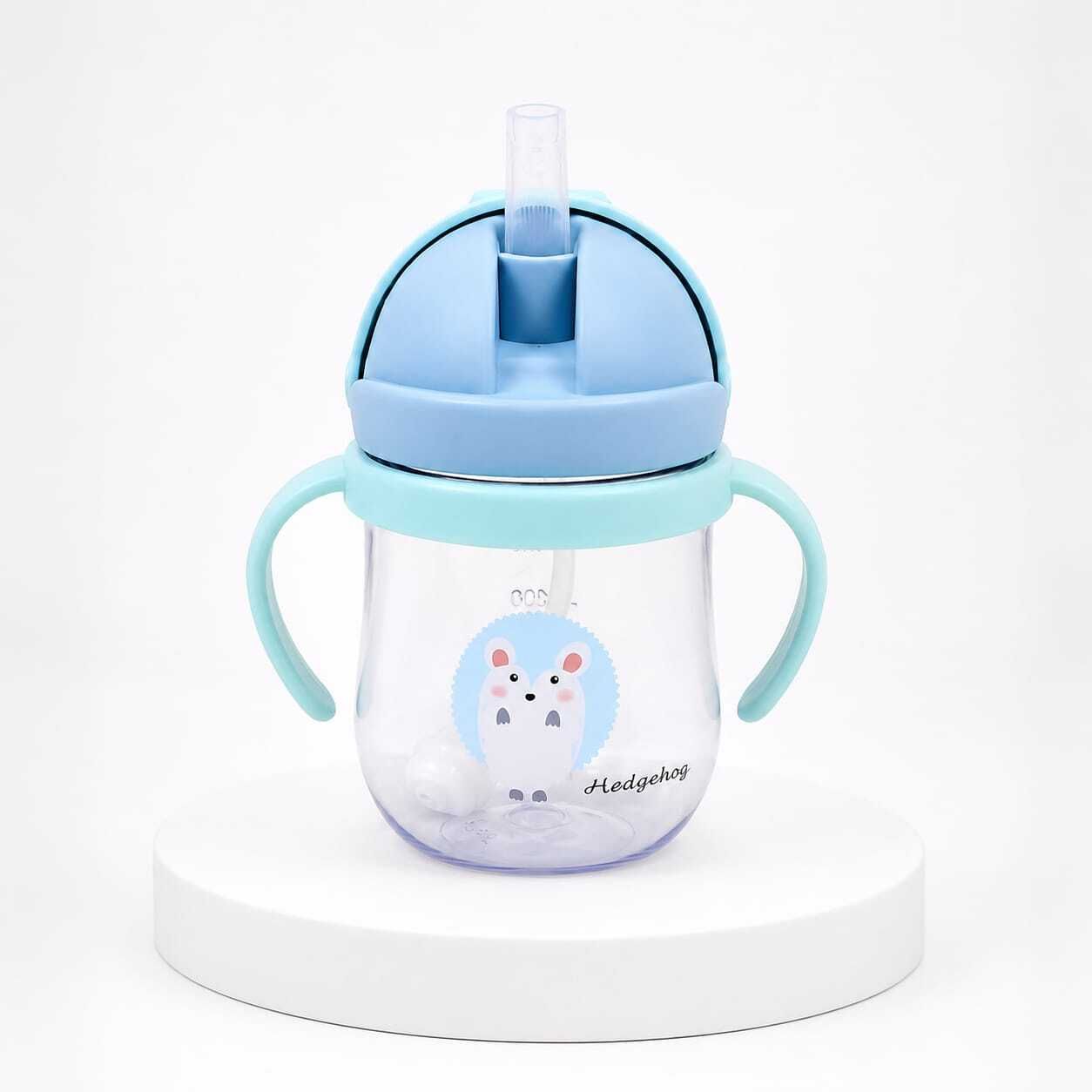 hey mini Baby Sipper Water Cup with Spout Training Handle & Strap-picture-30