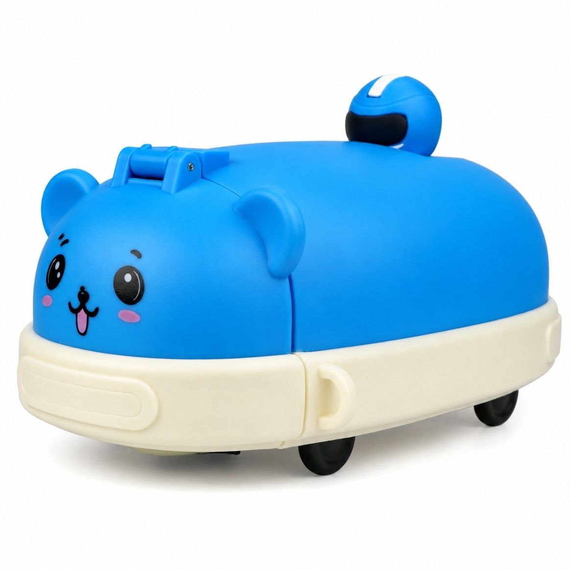 guchigu Bear Shaped Car Design Kids Straw Sipper Bottle 500 ml with Carrying Strap-picture-44