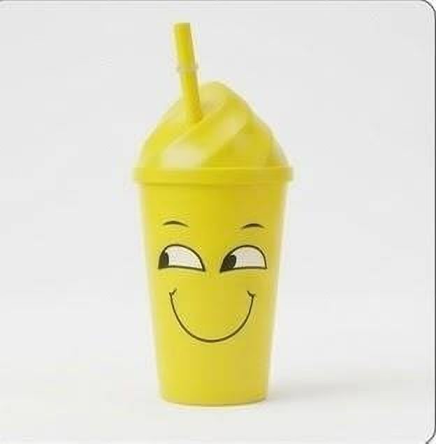 budget aroma Kids Emoji Sipper Cup with Straw & Leakproof Lid | Plastic Drinking Cup-picture-26