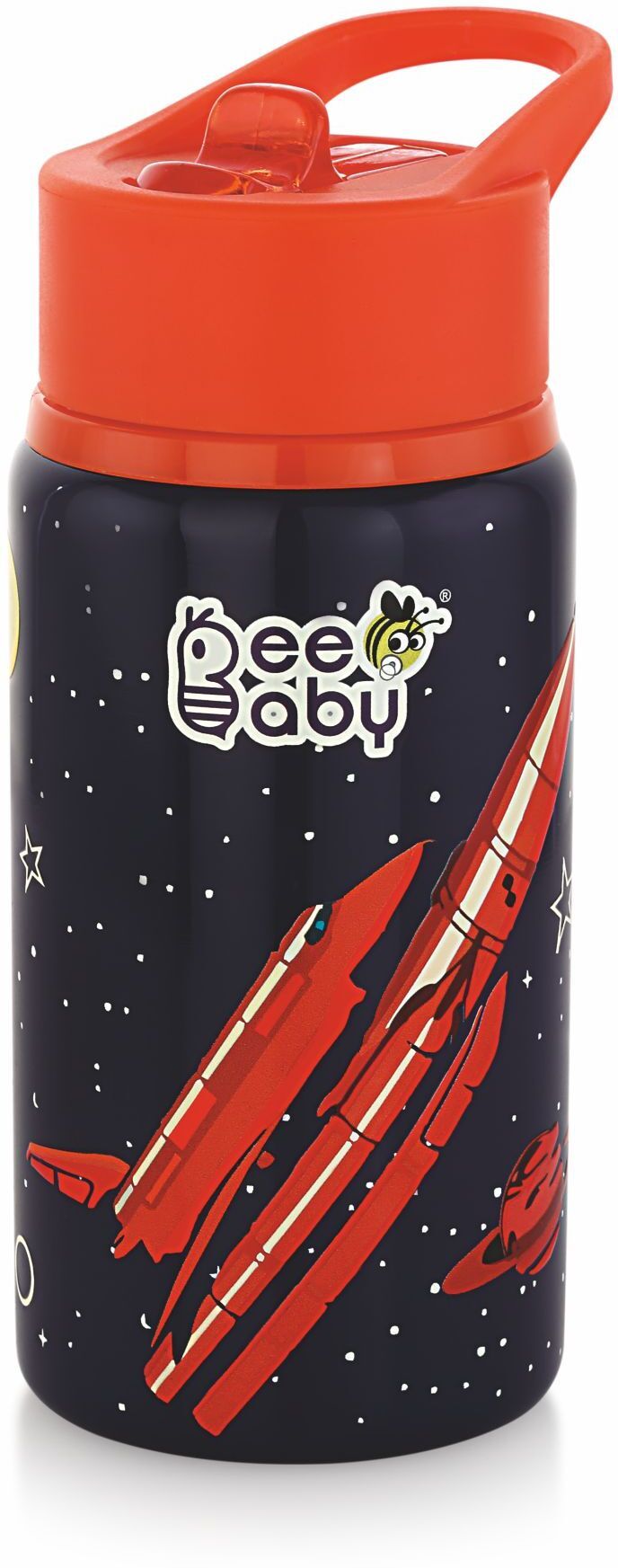 beebaby Steelios Stainless Steel Flip Top Straw Sipper for Toddlers Kids. BPA FREE. 18M+-picture-28