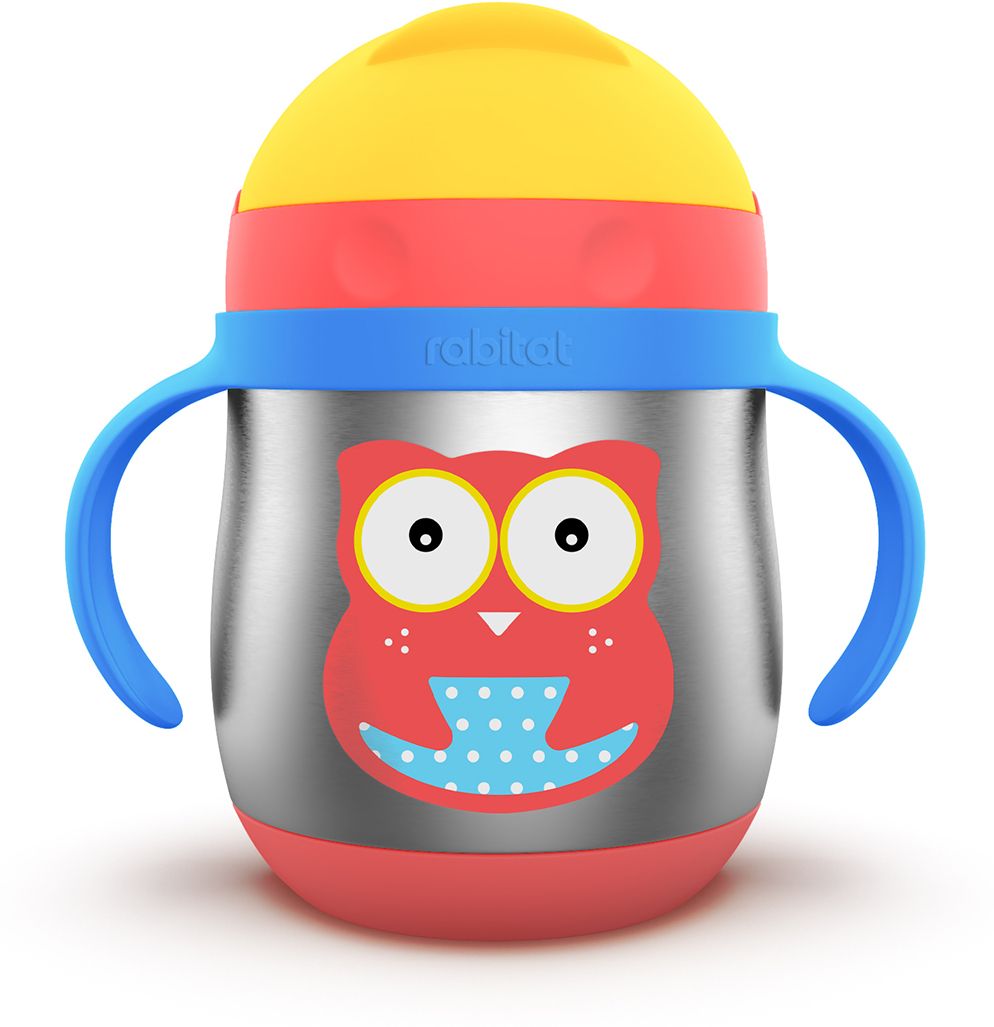 rabitat First Step Gravity Sipper I Stainless Steel Sippy Cup for Babies/Toddlers/Kids-picture-12