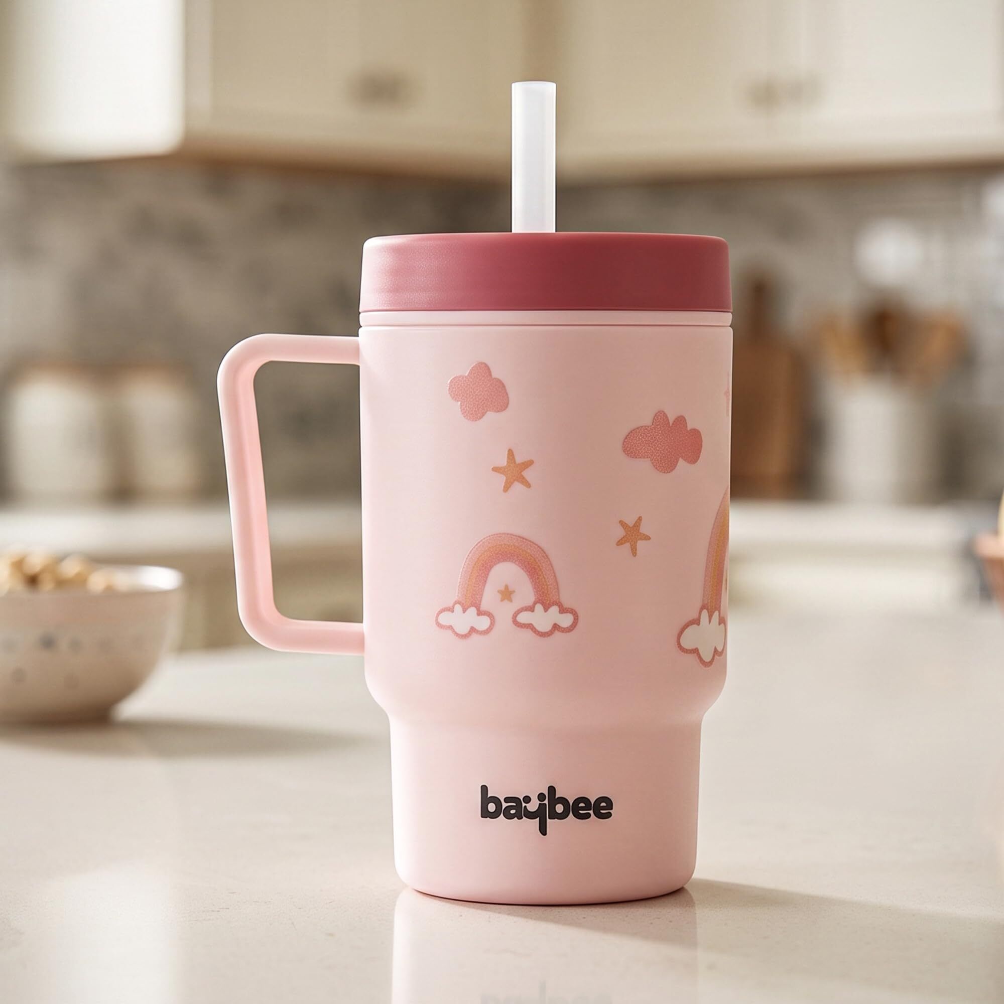 baybee Leak-Proof Sipper Bottle for Toddlers with Double-Wall Insulation for Babies-picture-13
