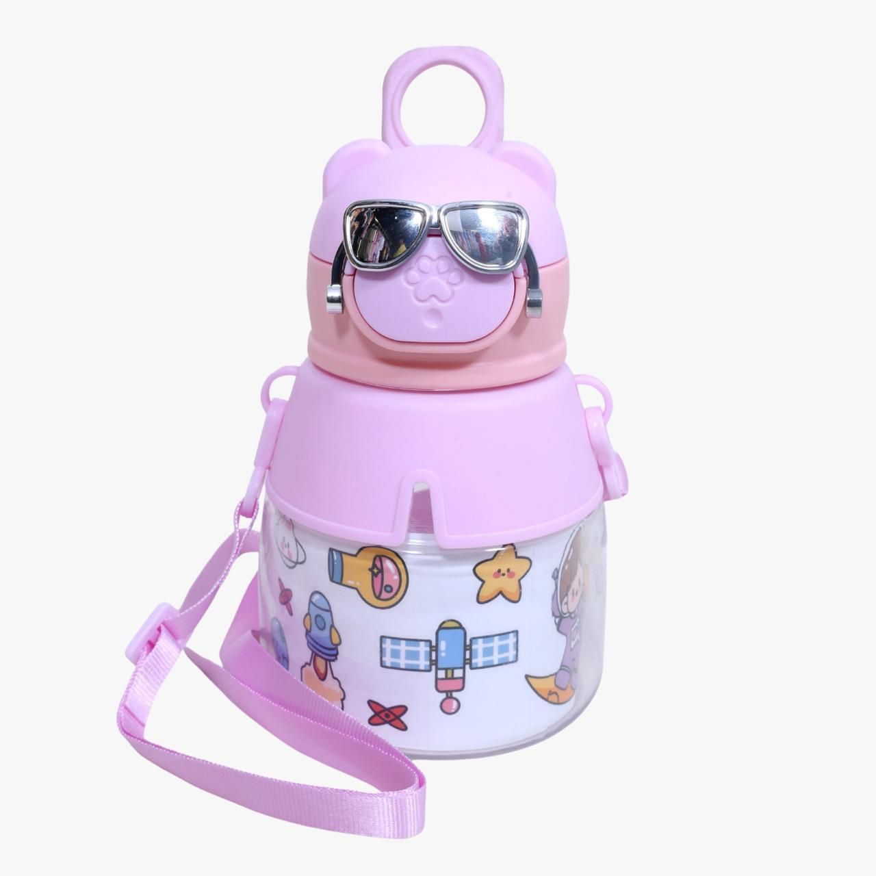 shoppizone Classic Design Sipper for Baby&Kids, Anti-Spill SippyCup with Soft SiliconeStraw-picture-38