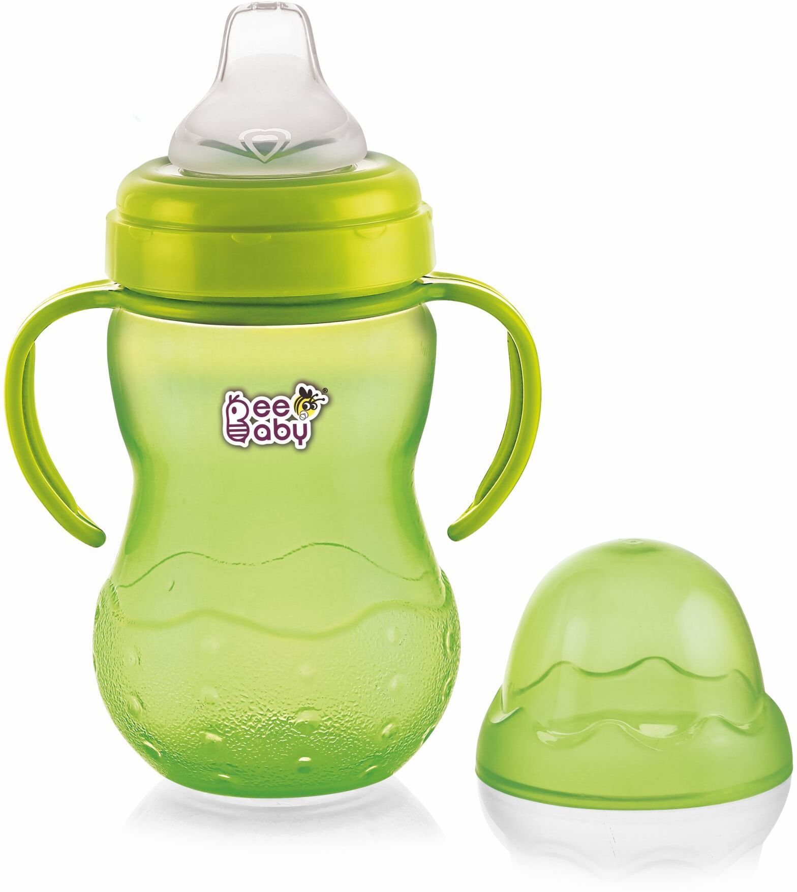 beebaby Grippee Soft Spout Sipper for Baby, Leak Proof Sippy cup, BPA FREE, 6M+, 300 ML.-picture-5