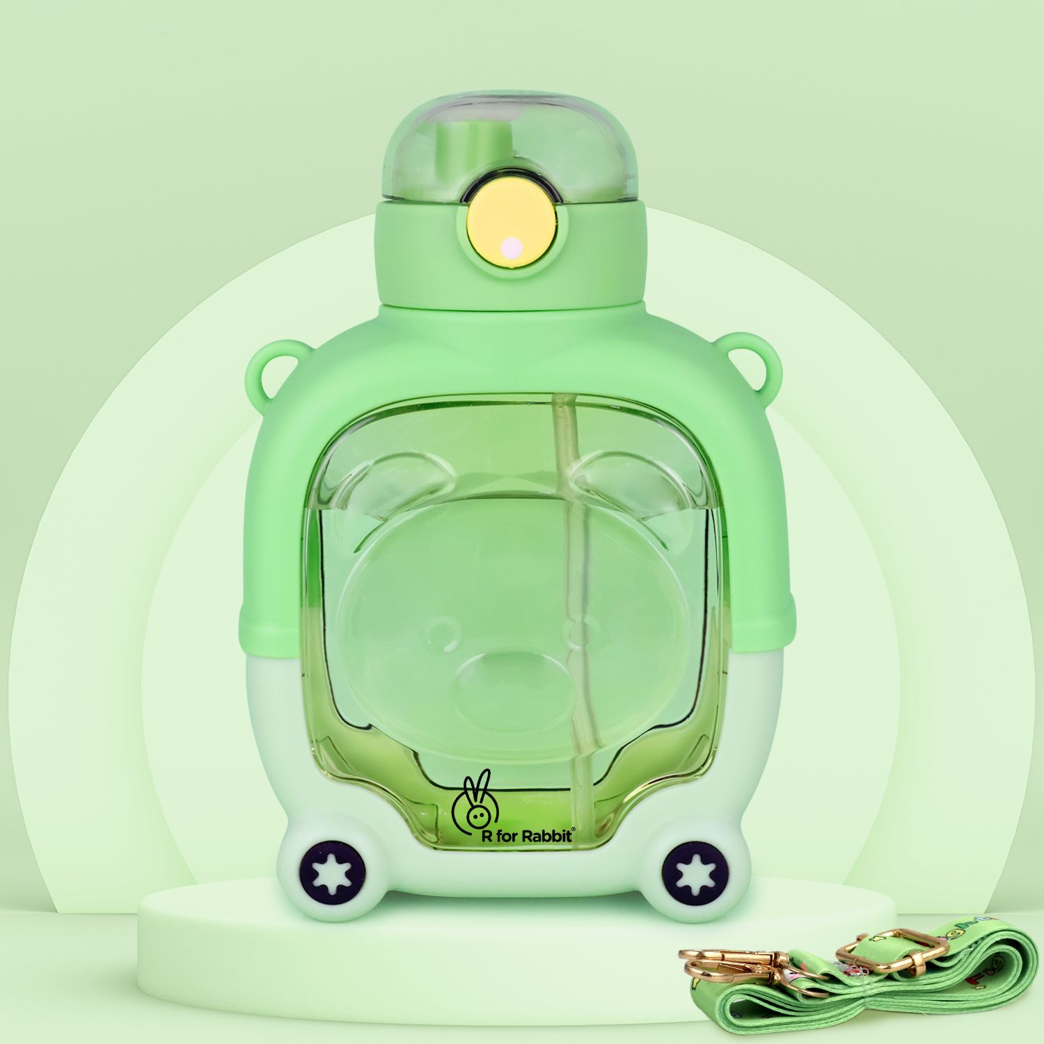 r for rabbit Tritan Baloo Baby Straw Sipper Bottle | Leak-Proof With Silicone Straw BPA-Free-picture-34