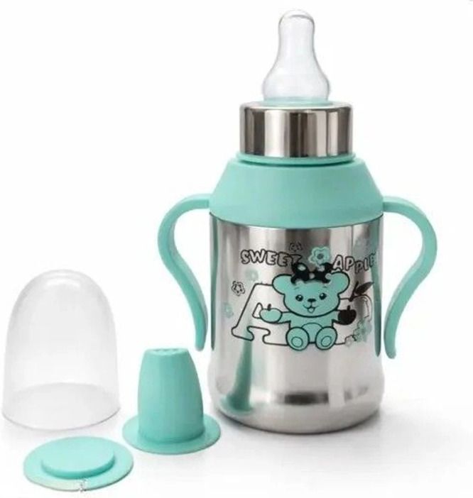shishora Stainless Steel Baby Feeding Bottle, Sipper for Kids, Baby Milk Bottle-picture-33