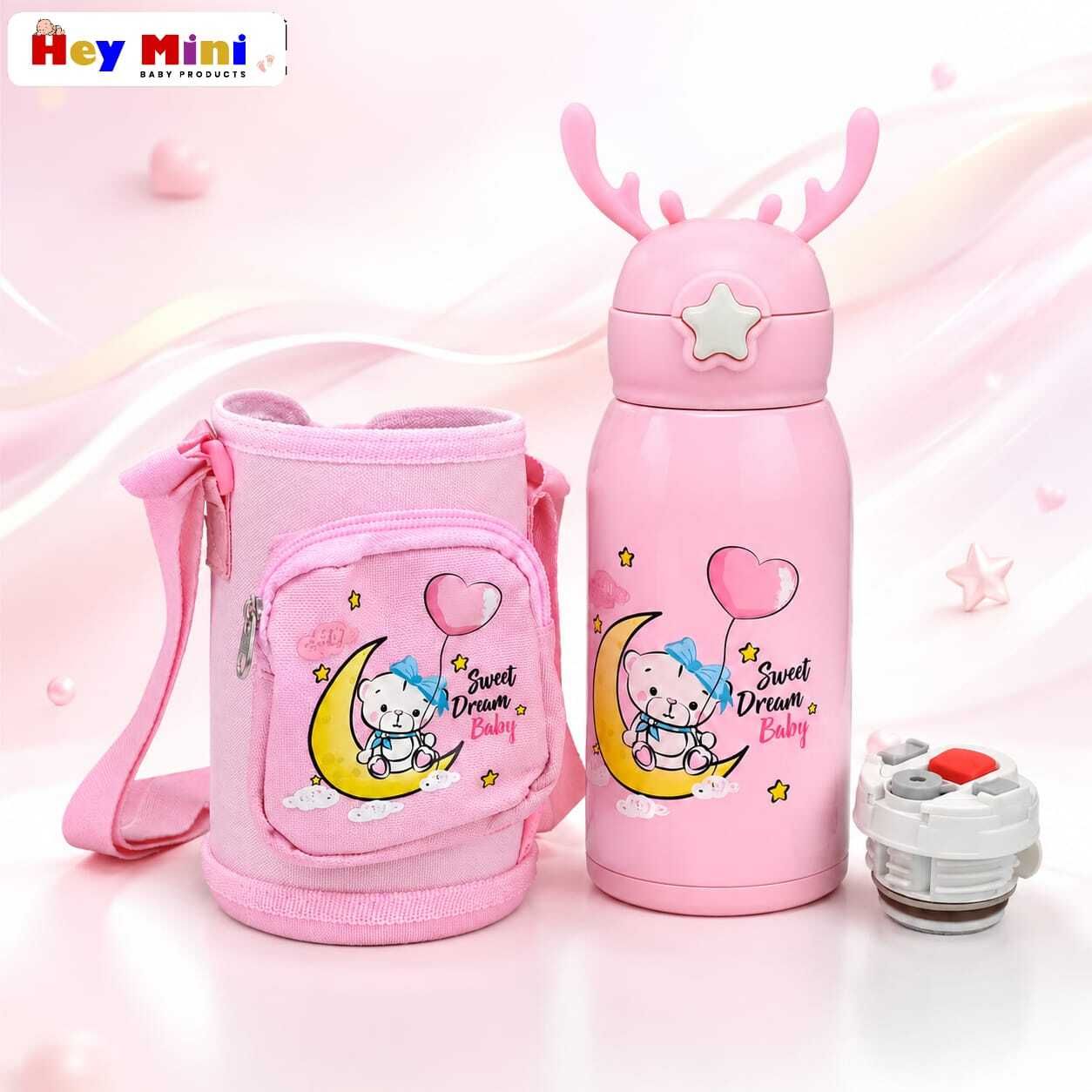 goyoku Hot & Cold Straw Sipper Water Bottle For Kids Double Walled Vacum Insulated-picture-23