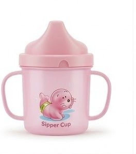 Baby Training Cup with Handles and Spill Resistant Lid-image-27