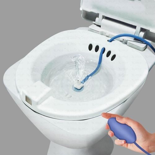 Sitz Bath for Hemorrhoids | Sitz Bath for Toilet Seat |Postpartum Care Wide Seat Sitz Bath Tub-image-8