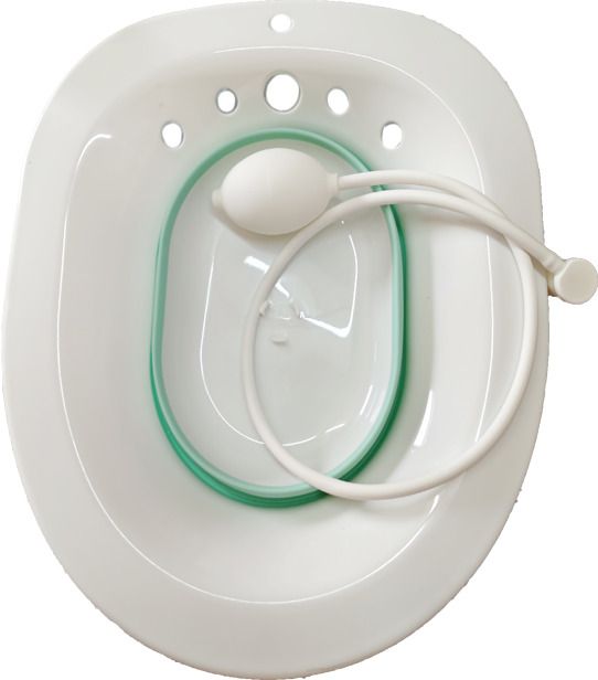 Sitz Bath for Hemorrhoids,Toilet Seat,Piles, Fissure & Postpartum Care Wide Seat Sitz Bath Tub-image-10