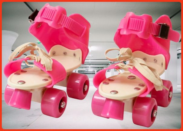rakso Kids Unisex Quad Roller 4 Wheel Adjustable Skates Skating Shoes (6-15 Years Red) Quad Roller Adults Size 5 UK - 9 UK-picture-24