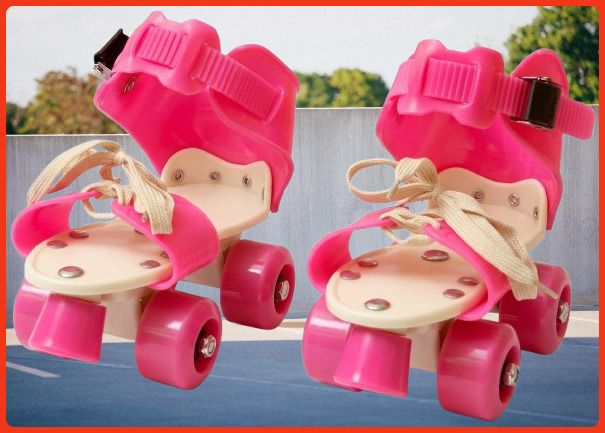 rakso Kids Unisex Quad Roller 4 Wheel Adjustable Skates Skating Shoes (6-15 Years Red) Quad Roller Adults Size 5 UK - 9 UK-picture-39