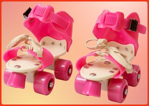 rakso Kids Unisex Quad Roller 4 Wheel Adjustable Skates Skating Shoes (6-15 Years Red) Quad Roller Adults Size 5 UK - 9 UK-picture-26