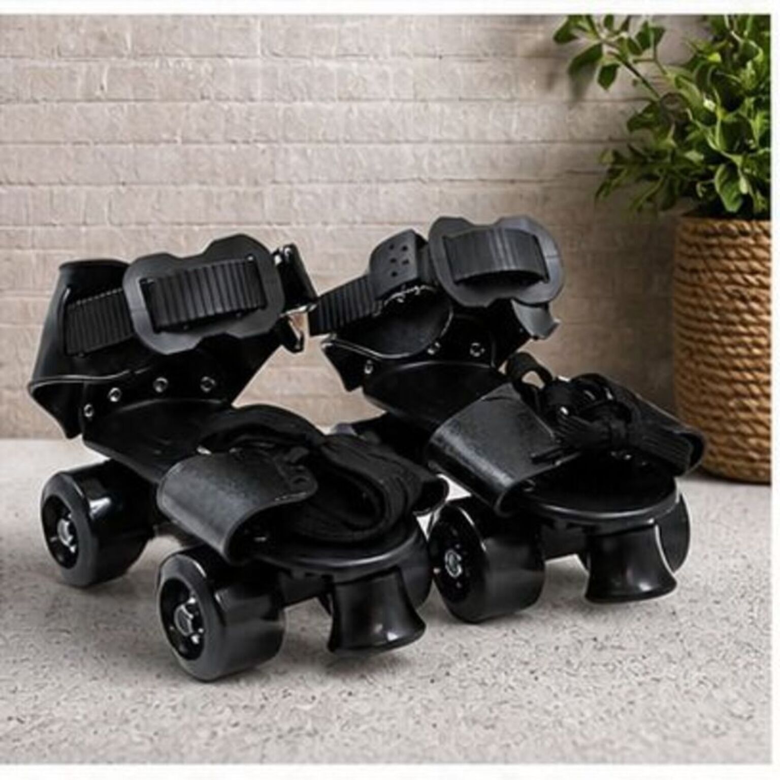 Comfort Roller Skates with Smooth Wheels | P1X5 Quad Roller Kids Size 9 UK - 13 UK-image-46