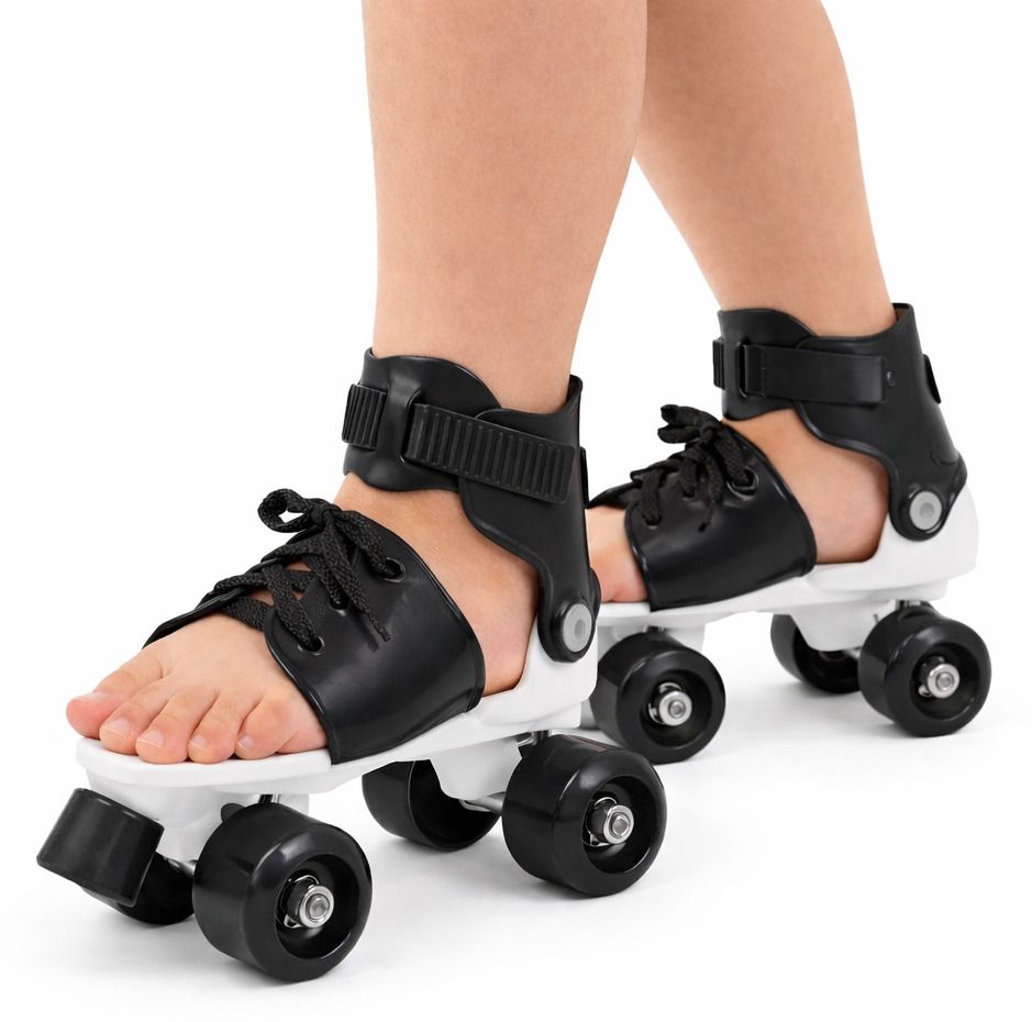 kavana Roller skates for boys and girls in line skating shoe. Quad Roller Skates 1C Quad Roller Kids Size 6C UK - 12 UK-picture-13