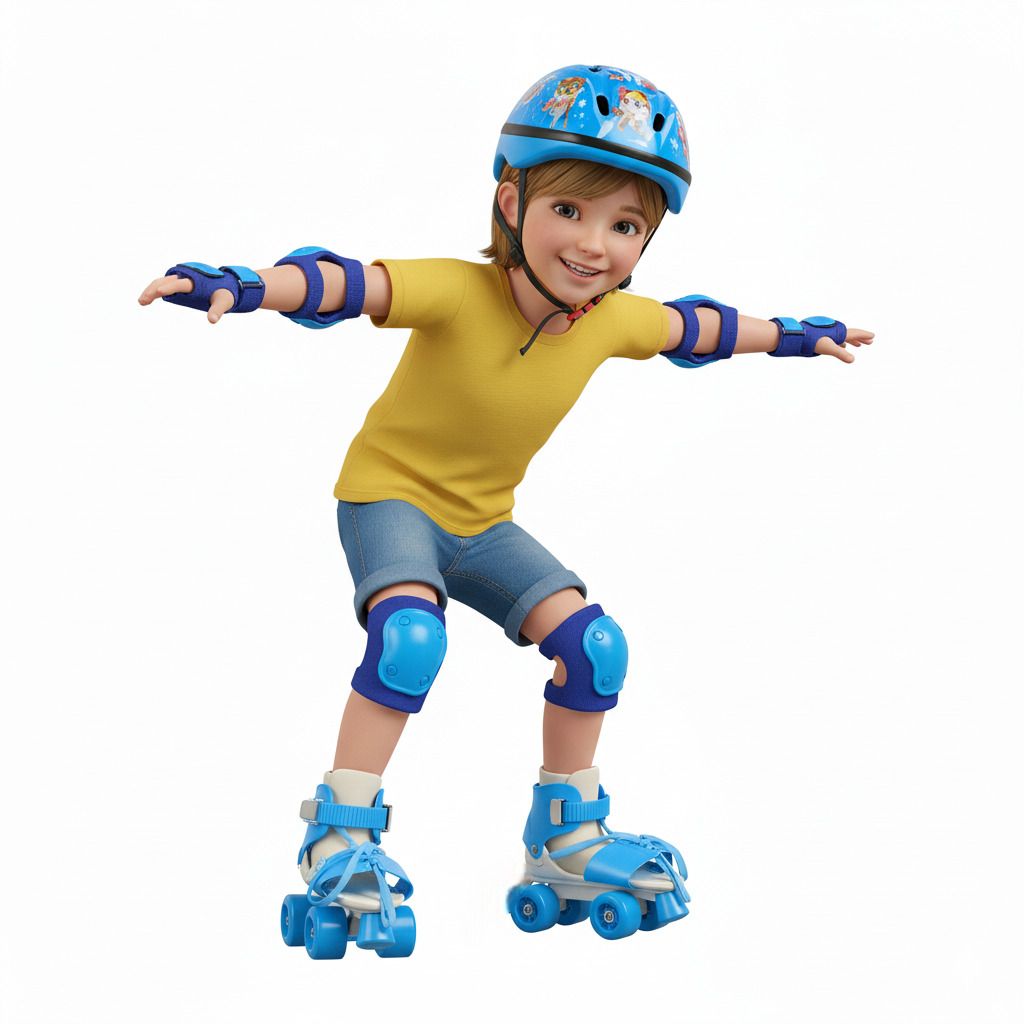 3-11 year adjustable quad roller skate Quad Roller Kids-image-18