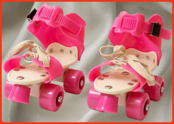 rakso Kids Unisex Quad Roller 4 Wheel Adjustable Skates Skating Shoes (6-15 Years Red) Quad Roller Adults Size 5 UK - 9 UK-picture-28