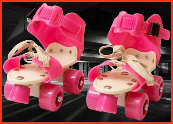 rakso Kids Unisex Quad Roller 4 Wheel Adjustable Skates Skating Shoes (6-15 Years Red) Quad Roller Adults Size 5 UK - 9 UK-picture-35