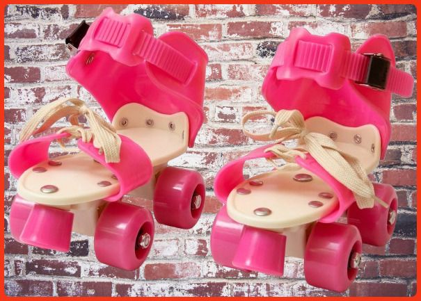 rakso Kids Unisex Quad Roller 4 Wheel Adjustable Skates Skating Shoes (6-15 Years Red) Quad Roller Adults Size 5 UK - 9 UK-picture-12