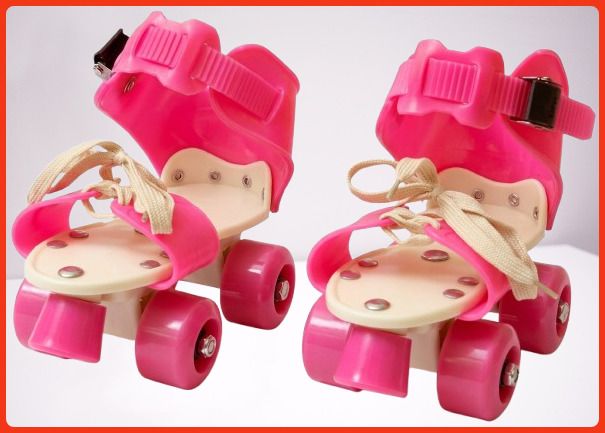 rakso Kids Unisex Quad Roller 4 Wheel Adjustable Skates Skating Shoes (6-15 Years Red) Quad Roller Adults Size 5 UK - 9 UK-picture-27