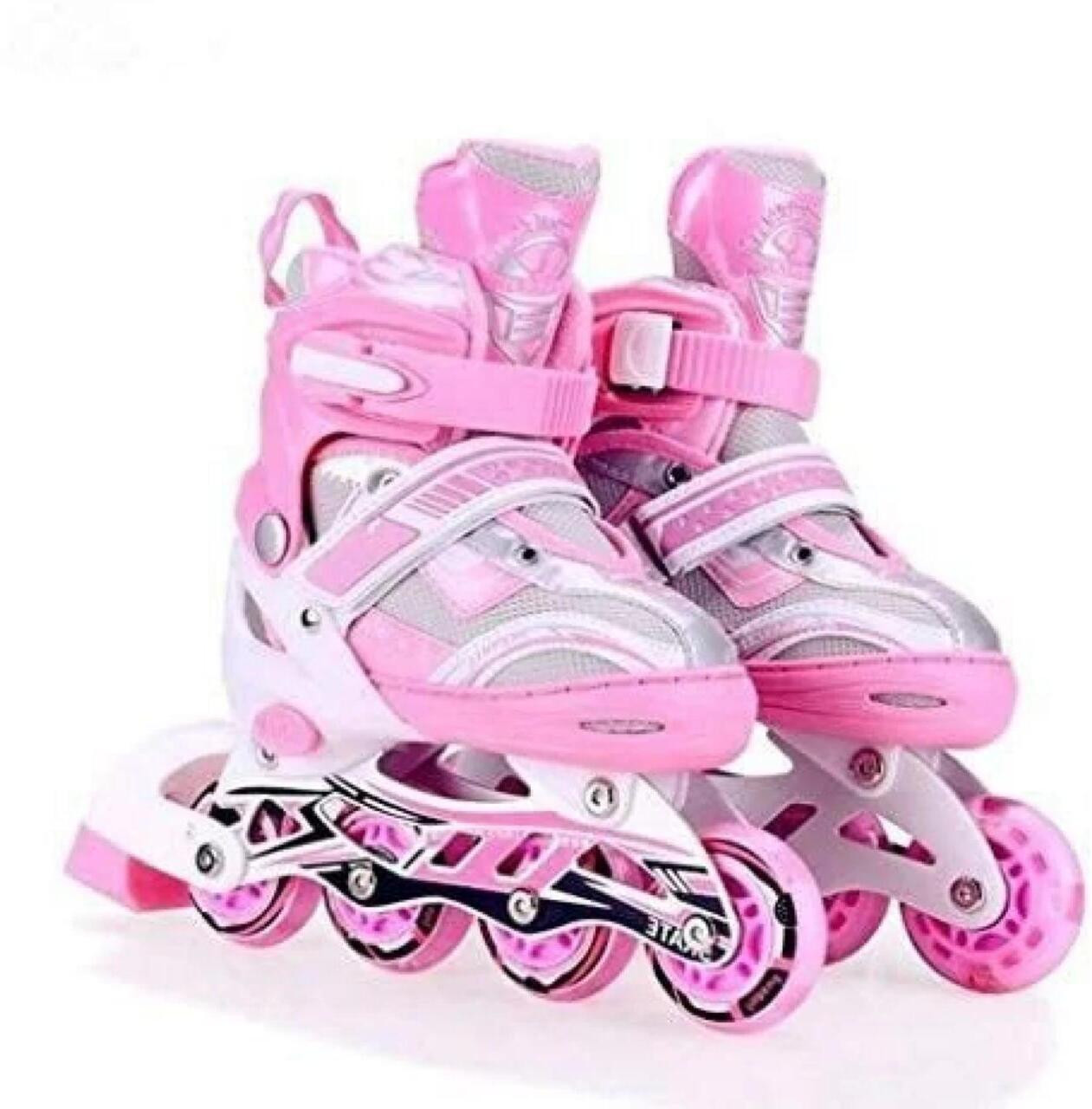 shrusti Inline Skating Shoe Quad Roller Skates - Size 10 UK image 1