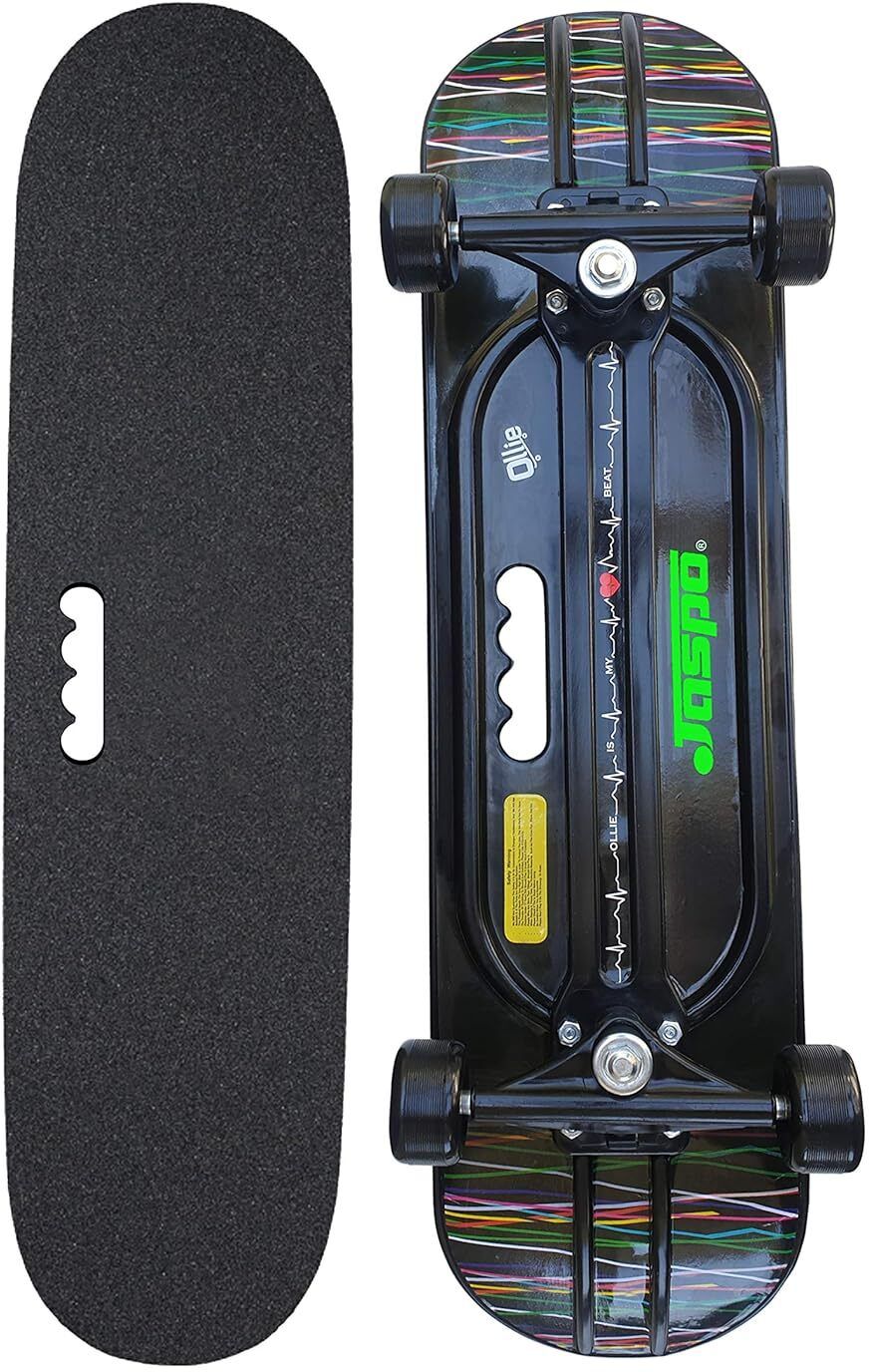 Hurricane Ollie Spiral Skateboard Suitable for Age Group Above 10 Years with 100 kg Weight handling Capacity 31 inch x 8 inch Skateboard-image-43