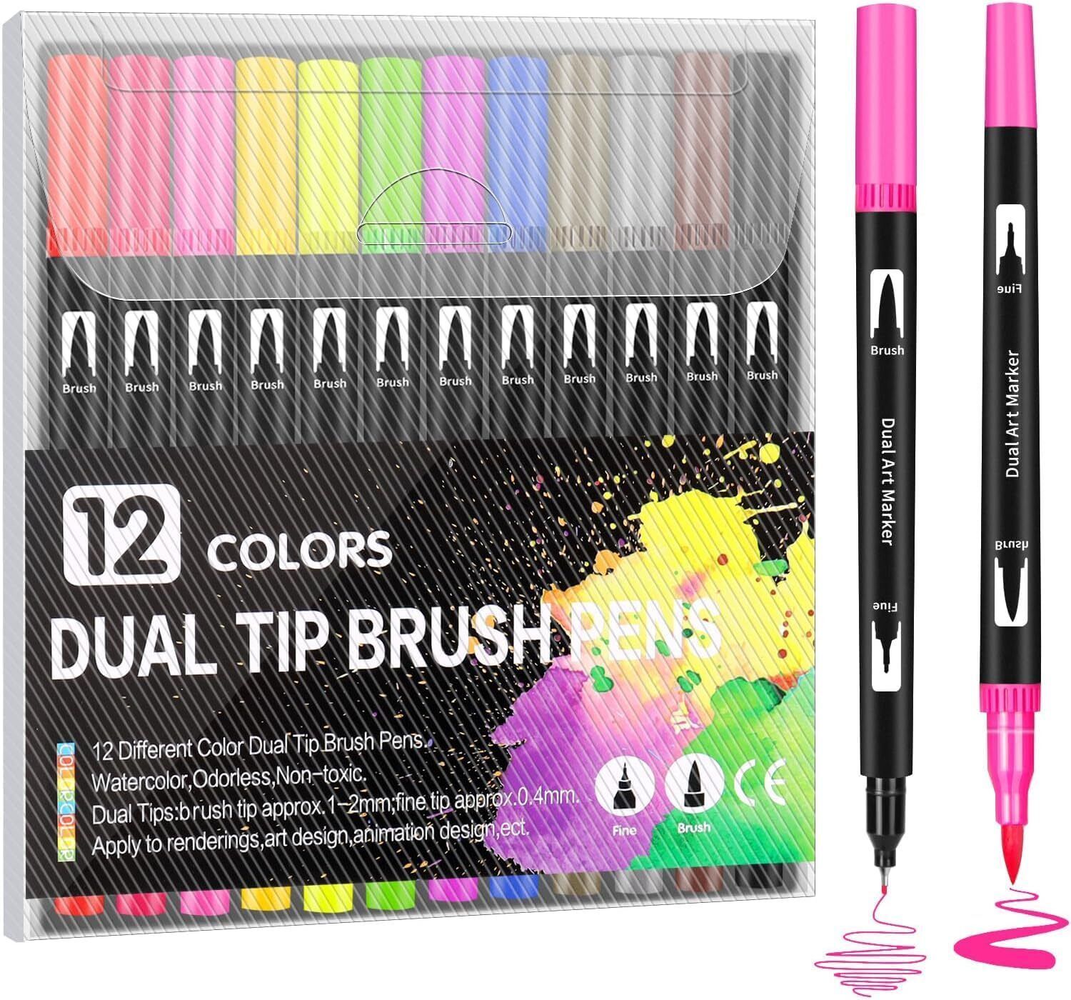 Mikki Tikki Duel Nib Sketch Pens-picture-11