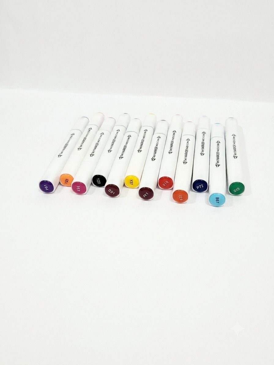 rohit ent colours marker drawing skatch Nib Sketch Pen-picture-45