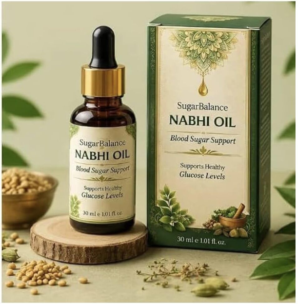 COVOXO SugarBalance Nabhi Oil for Daily Navel Care | Ayurvedic Herbal Belly Button Massage Oil | Lightweight Fast Absorbing Formula | External Use for Men & Women-image-32