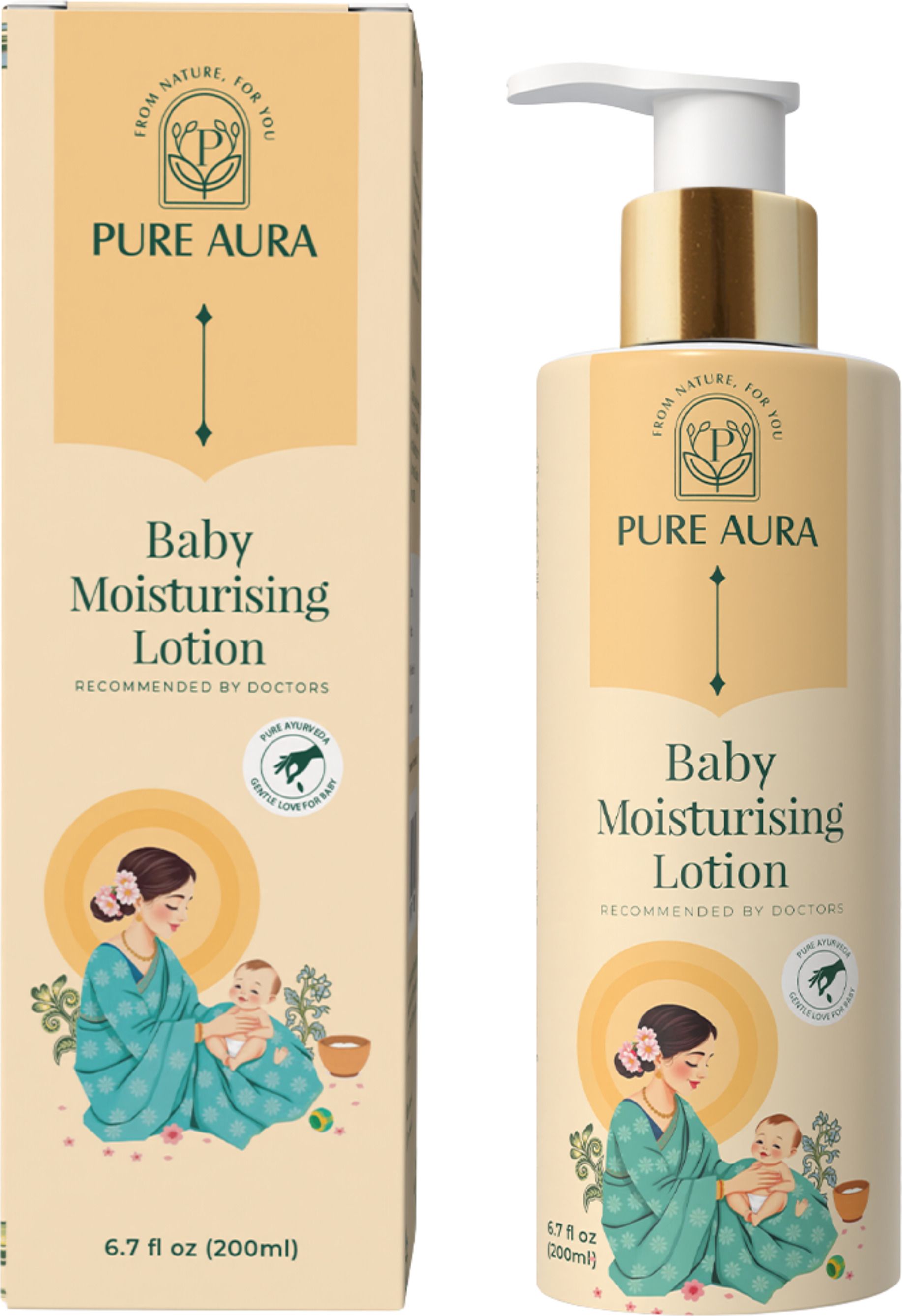 pure aura Baby Rich Moisturizing Lotion 200 ML| Soft Skin Care | Safe for Newborns & Kids-picture-10