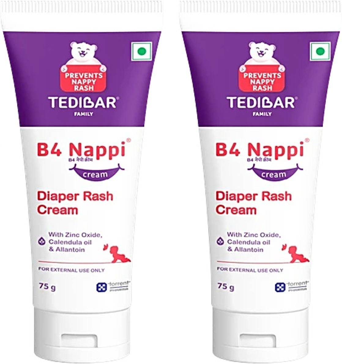 Torrent B4 Nappi Diaper Rash Cream (2x75)-image-2