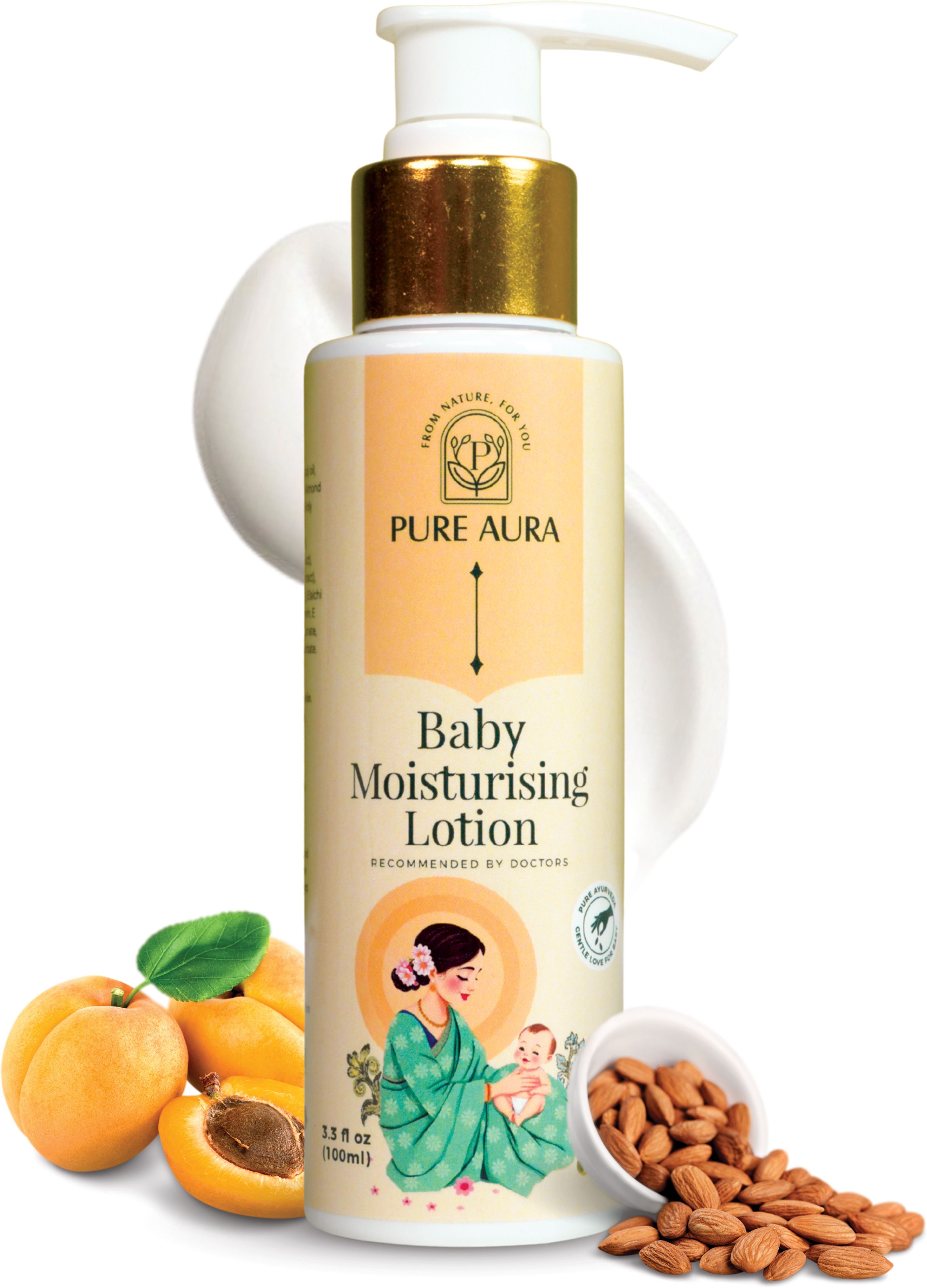 Baby Moisturizing Lotion | Nourishing Cream for Soft & Sensitive Skin-image-36