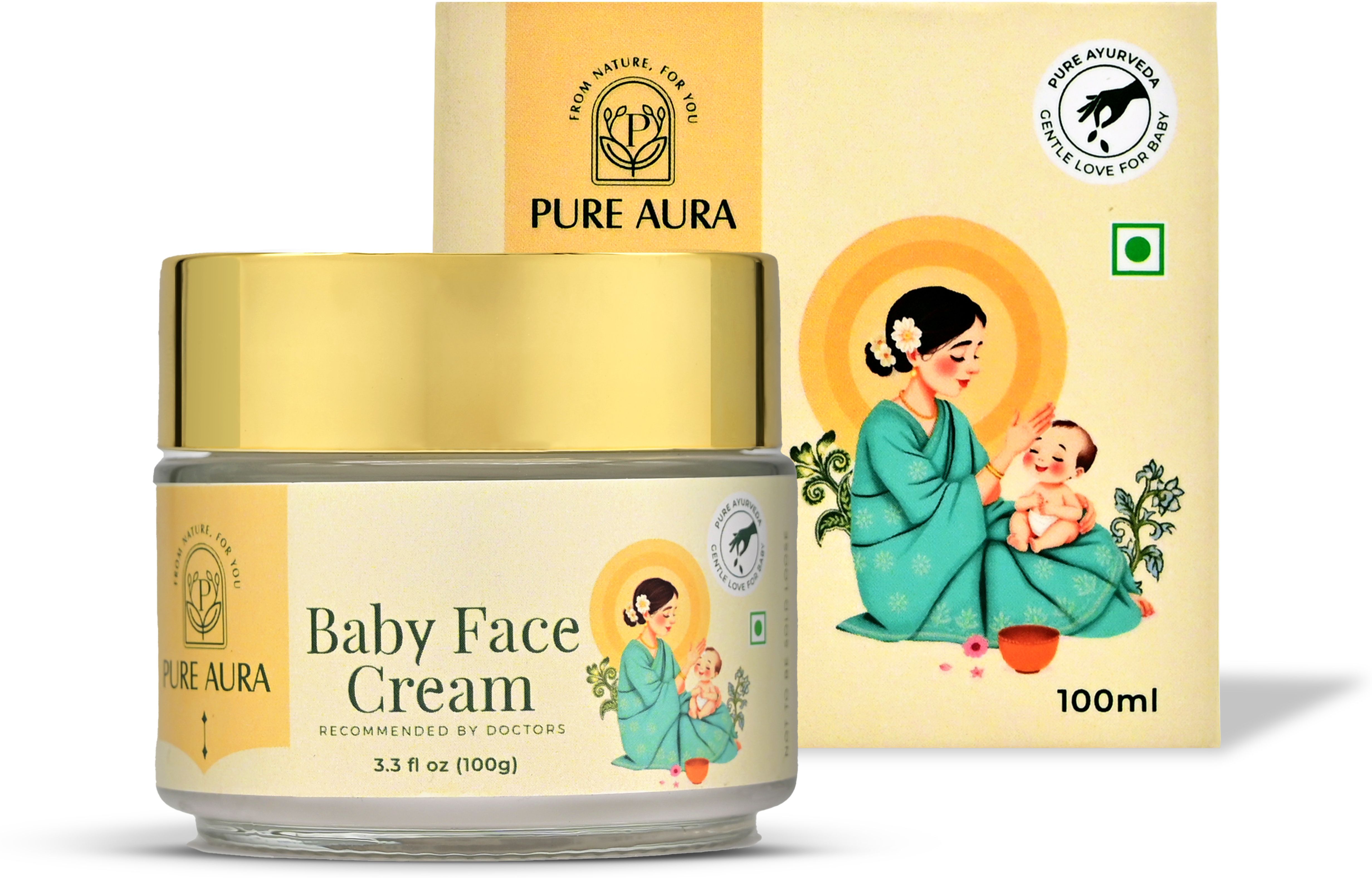 pure aura Face Cream 100 gm| Ayurvedic & Organic | Safe for Newborns & Sensitive Skin-picture-34