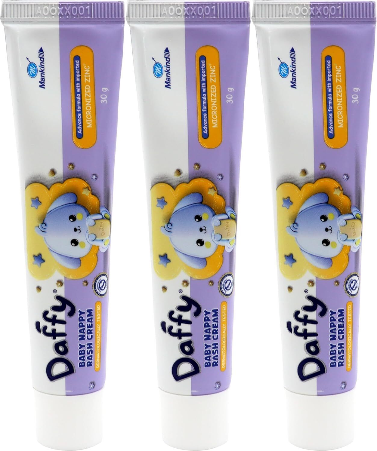 Daffy Baby Nappy Rash Cream, 30gm x 3-image-23