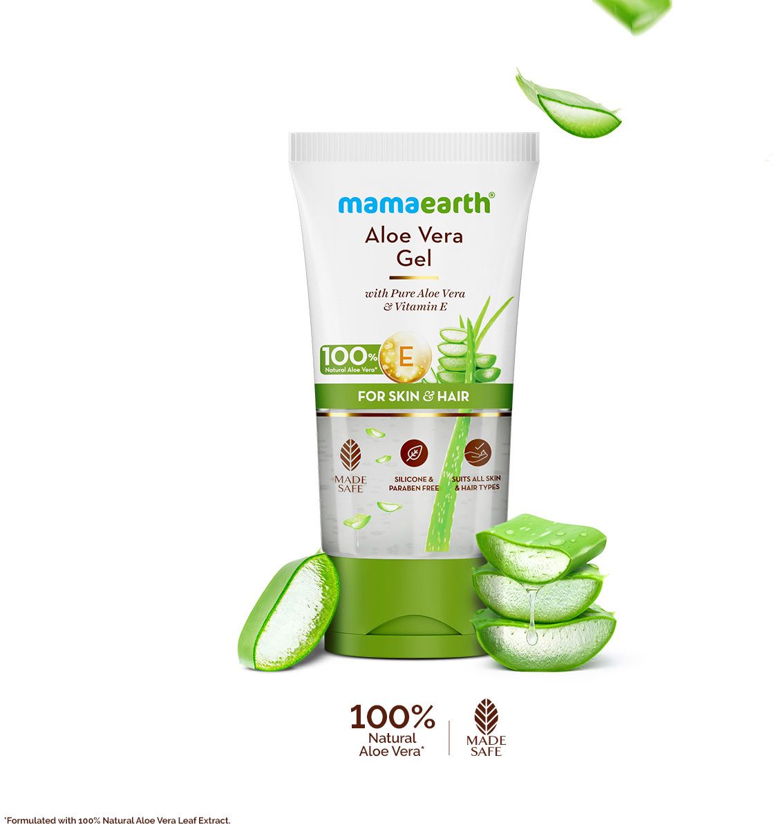 Mamaearth Aloe Vera Gel with 100% Pure & Natural Aloe Vera & Vitamin E for Skin & Hair-picture-13