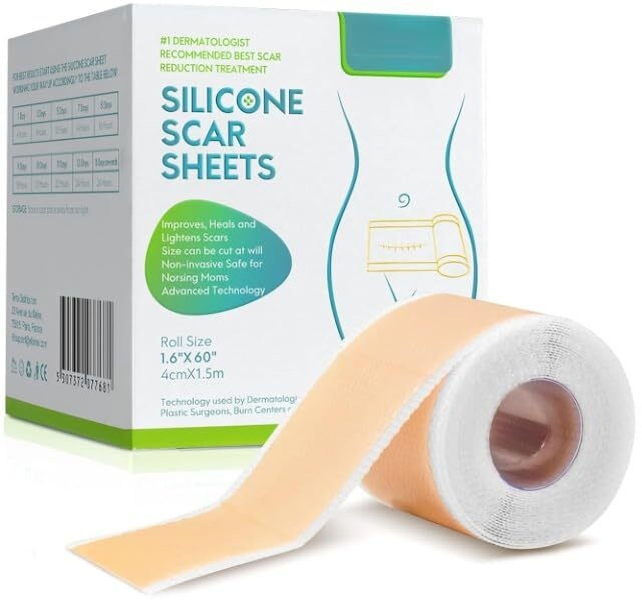 Silicone Scar Sheets Removal Tape Scar Removal Sheet Strips Gauze Medical Dressing