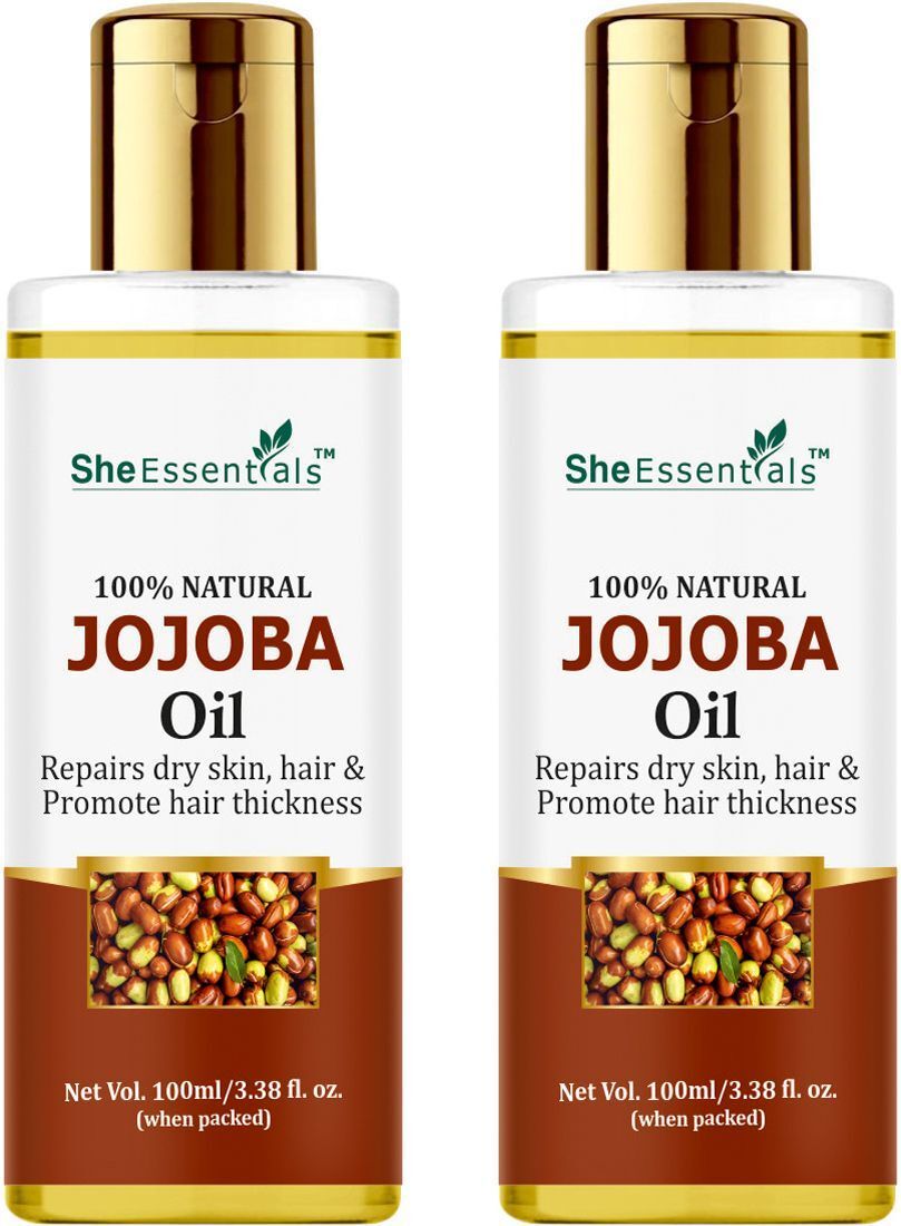 she essentials 100% Pure Jojoba Oil (Pack of 2, 100 ML Each)-picture-21