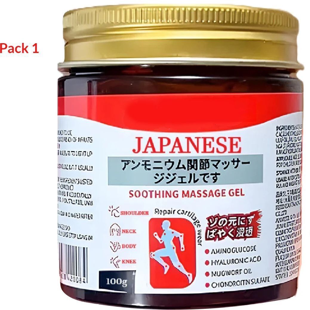 Dot.net Premium Japanese Herbal Massage Gel for Pain Relief Care