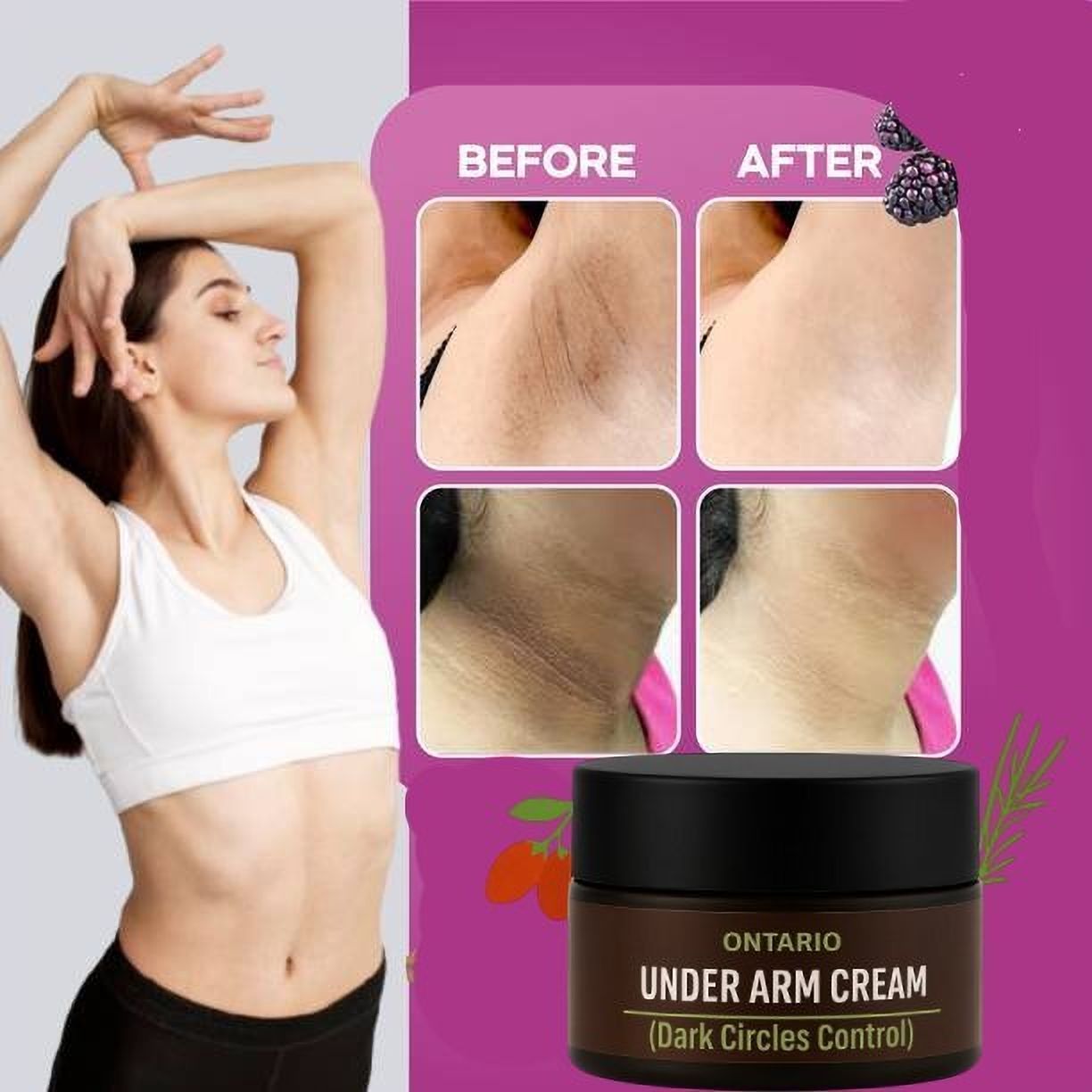 Ontario Underarm Whitening Cream, Underarm Darkness Removal For Women & MenAX2.50-image-33