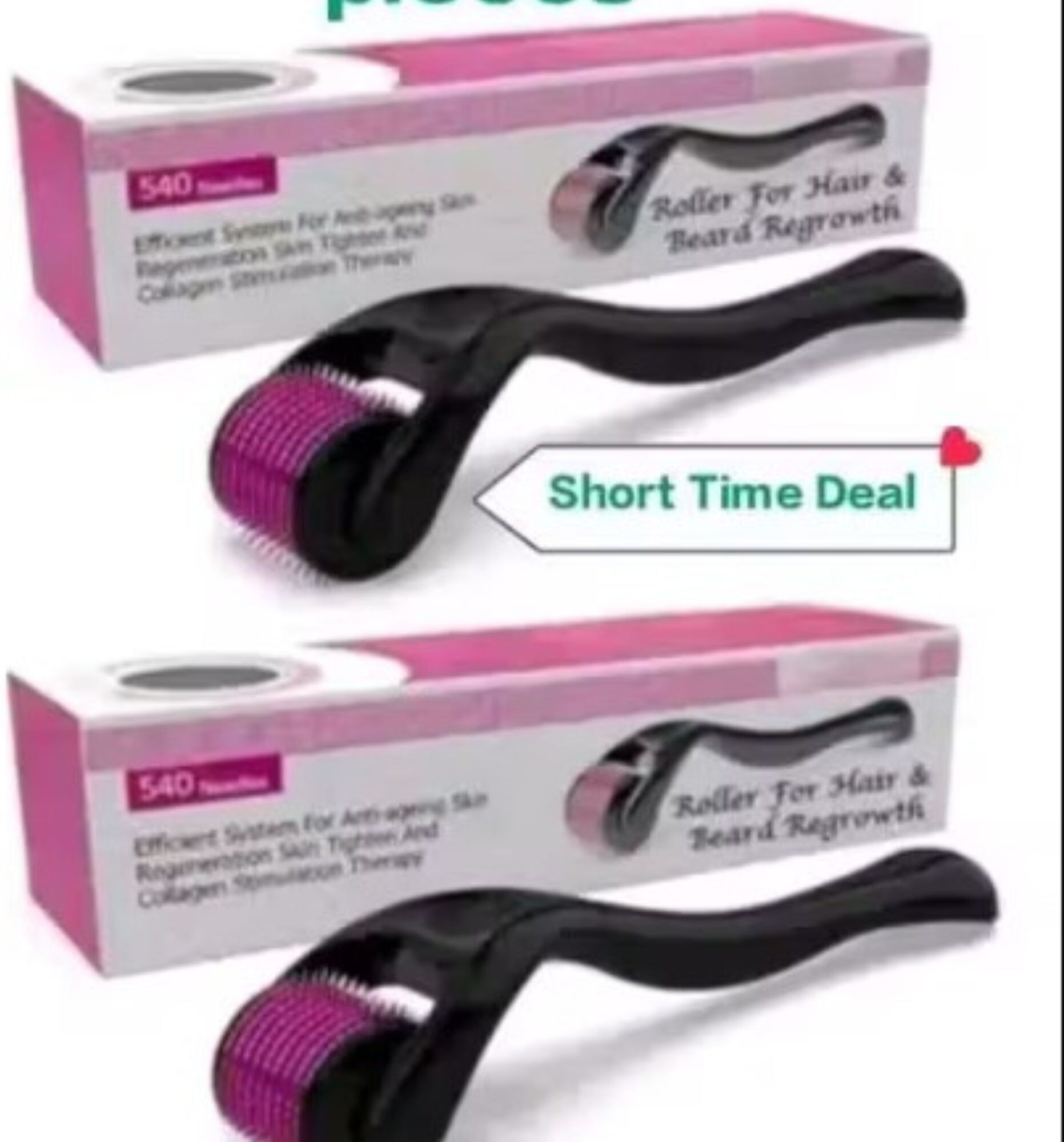 Leery Advance Derma Roller for Hair Growth | With 540 Micro 0.5mm Titanium Needles-picture-12