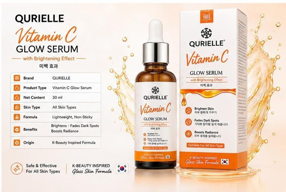 Qurielle Vitamin C Glow Serum FOR Glowing Face-image-11