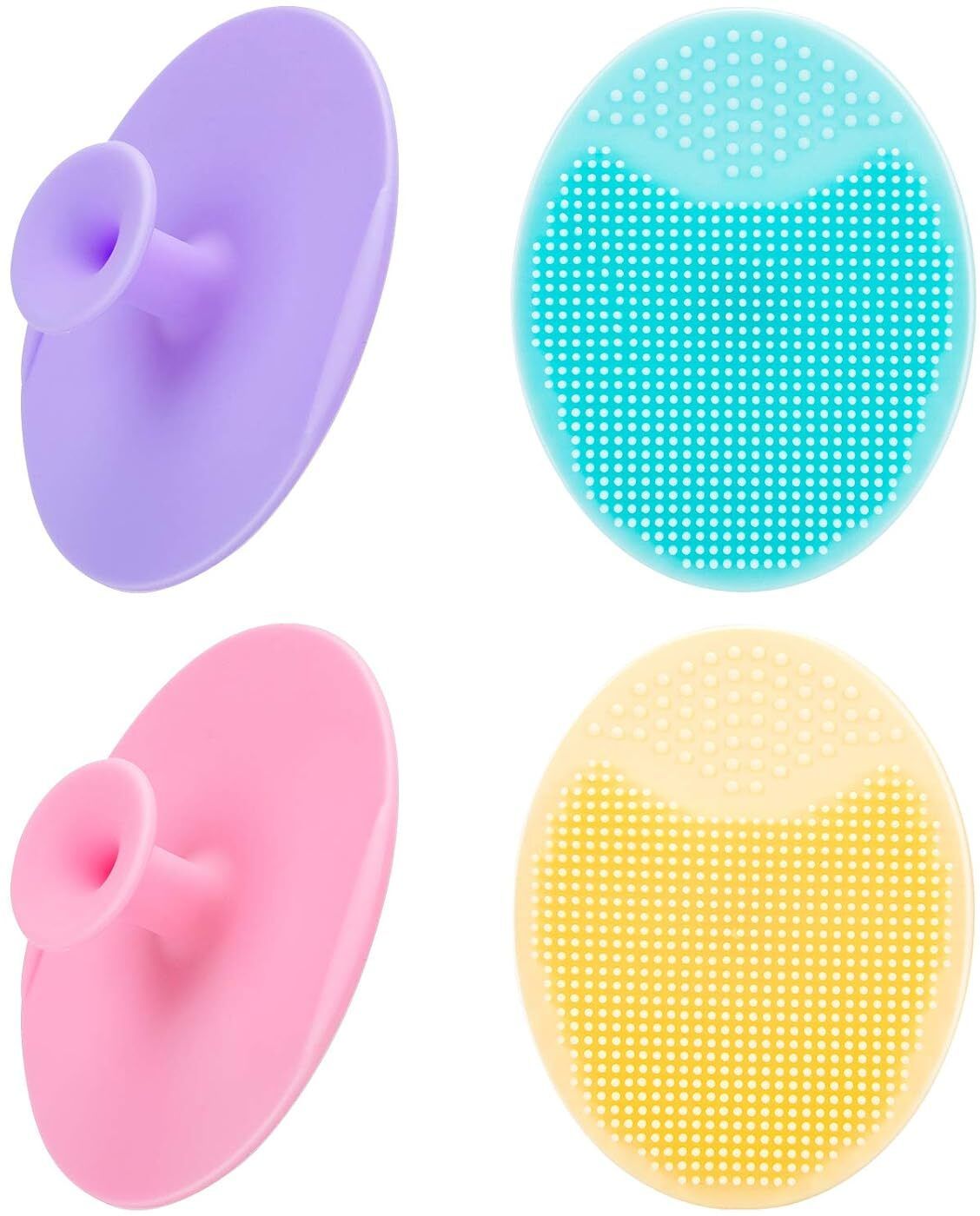 Face Scrubber, Soft Silicone Facial Cleansing Brush Face Deep Cleaning Skin Care-image-30